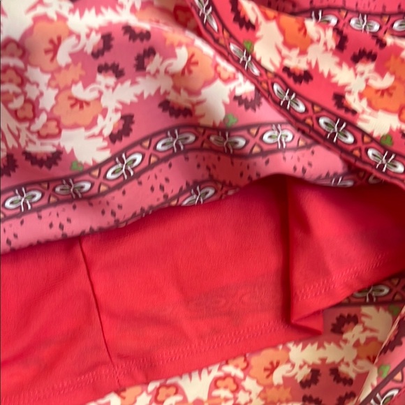 Old Navy Red Black Sheath Dress Sleeveless Mini - Picture 5 of 6